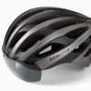 Casque vélo route avec visière magnétique