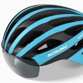 Casque Vélo Route avec Visière Magnétique : Légèreté, Ventilation et Style au Programme