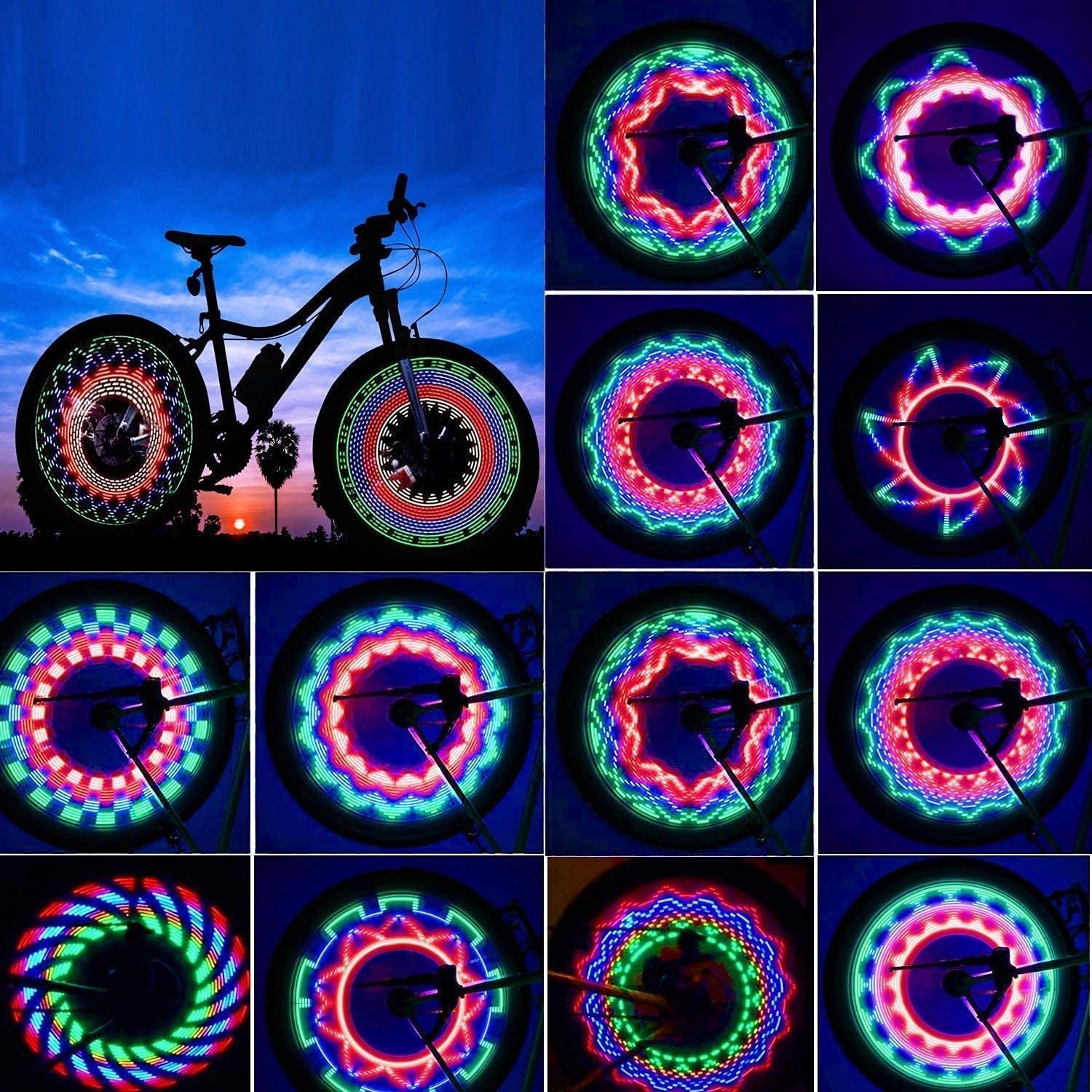 Lumières De Roue De Vélo À LED Ultra Lumineuses Pour La - Temu France