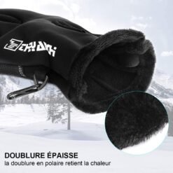Gants hiver imperméables et tactiles homme ou femme 10 gant hiver