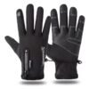 Waterproof and tactile winter gloves for men or women