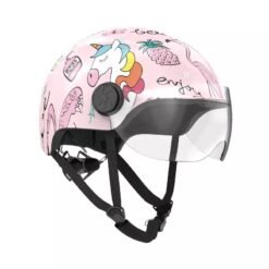 Casque vélo enfant avec visière