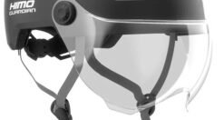 Visor for helmet with led light