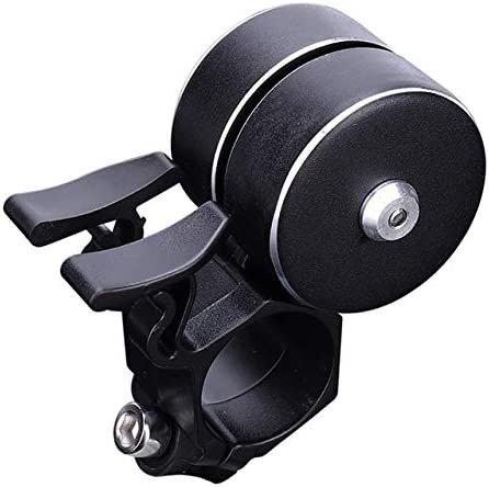 Sonnette De Vélo Rotative En Alliage Aluminium - Volume 100 DB+, Pour Guidon 2-3 Cm De Diamètre, Bleu, Rouge, Argent
