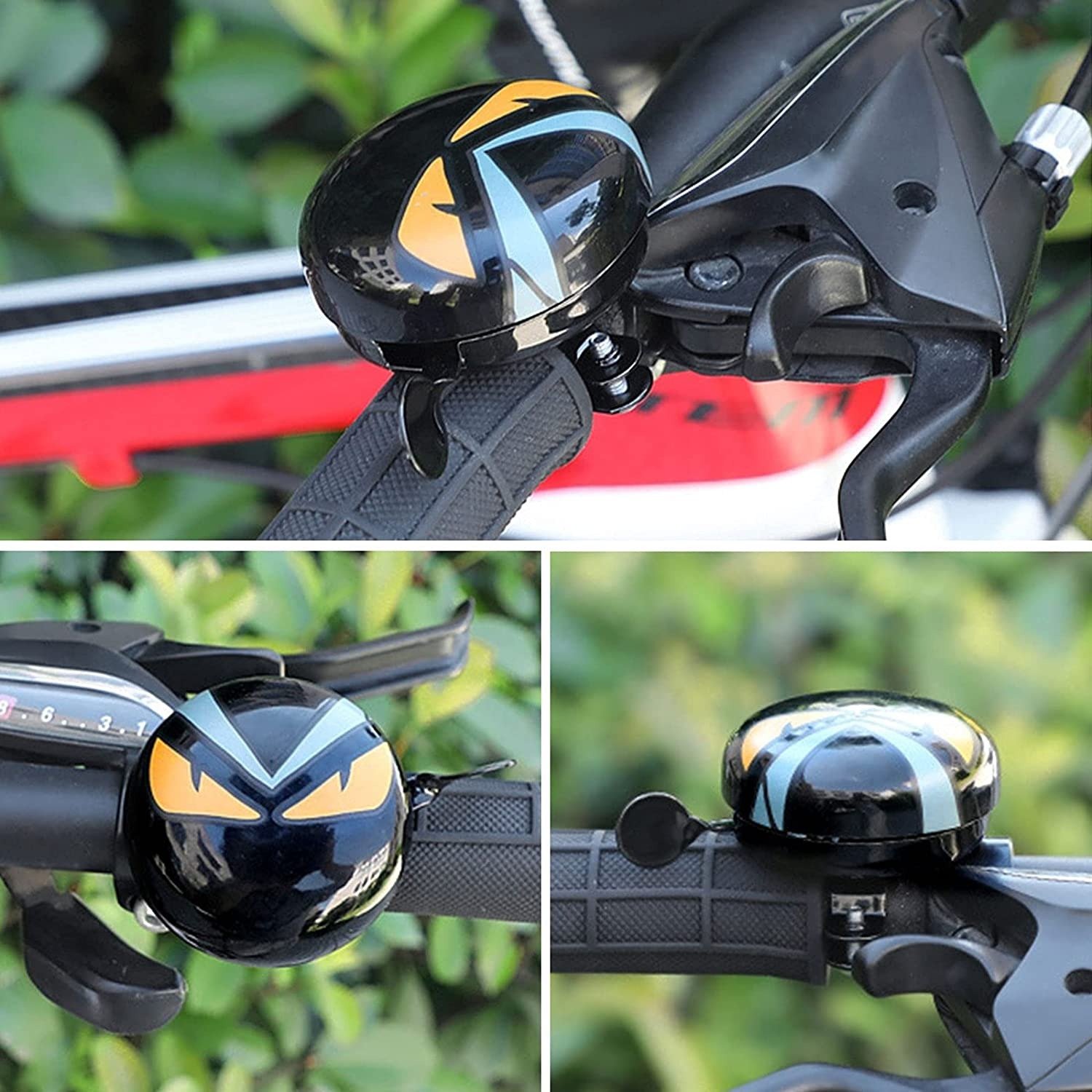 Sonnette vélo regard noir 8