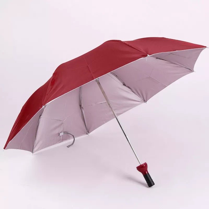 Parapluie pliant homme ou femme solide en forme de bouteille 3