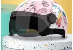 Visor for child bike helmet