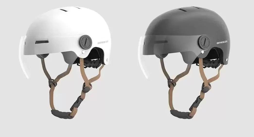 Bike helmet hot sale with lens