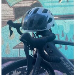 Bike helmet with visor and LED 24 Casque vélo VTT avec visière et LED