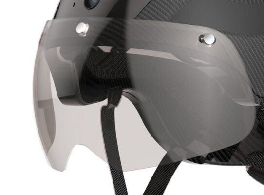 Visière pour casque vélo intelligent 6