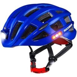 Casque vélo avec lumière arrière et avant