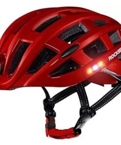 Casque vélo avec lumière avant et arrière
