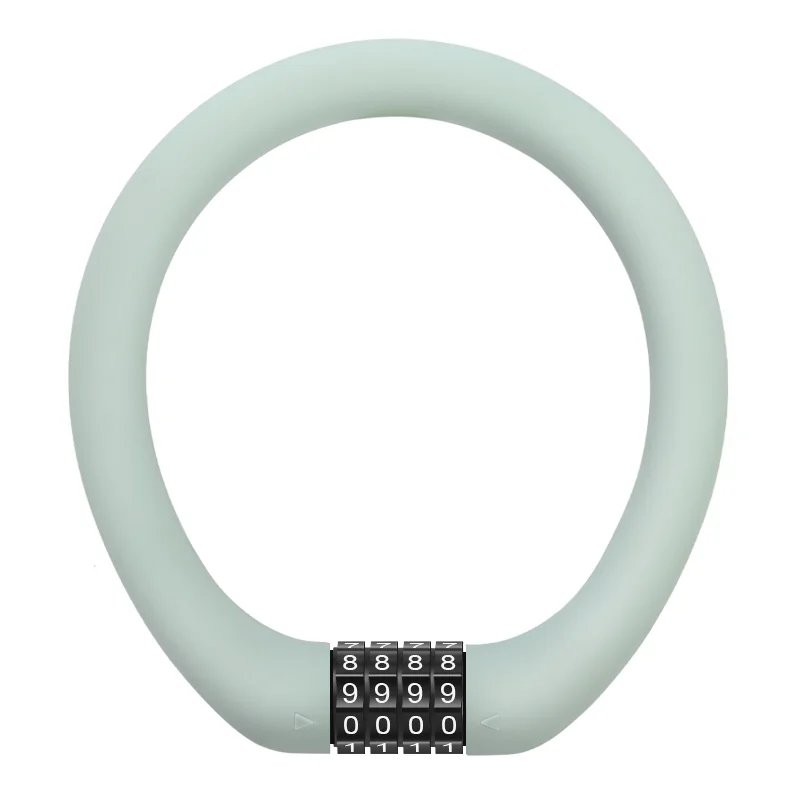 Antivol Vélo à Code Circulaire Compact grise