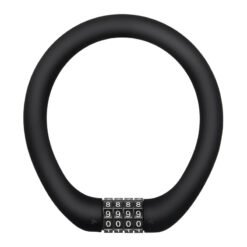 Antivol Vélo à Code Circulaire Compact noir