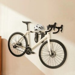 Support Mural de Vélo Pliable en Acier Renforcé