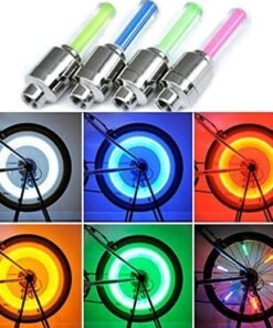 Halo Néon : Bouchons de Valve LED à Capteur de Mouvement