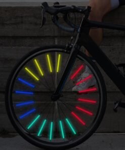Bâtonnets Réfléchissants Haute Visibilité pour Rayons de Vélo