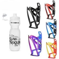 Bidon de Sport 750ml avec Porte-Bidon