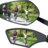 Rétroviseur de vélo haute définition avec bras allongé