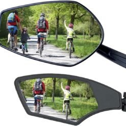 Rétroviseur de vélo haute définition avec bras allongé