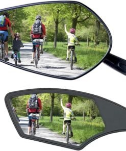 Rétroviseur de vélo haute définition avec bras allongé
