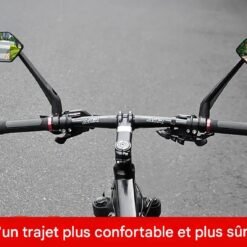 Rétroviseur de vélo haute définition avec bras allongé