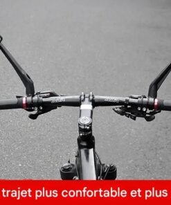 Rétroviseur de vélo haute définition avec bras allongé