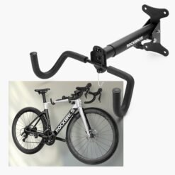 Support de Vélo Mural Rétractable — Gain de Place & Robustesse