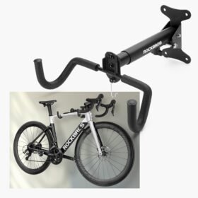 Support de Vélo Mural Rétractable — Gain de Place & Robustesse