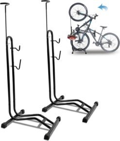 Support de Vélo 3-en-1 — Vertical, Parking et Entretien