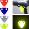 Réflecteur de Vélo Triangulaire en TPU Haute Visibilité (Pack de 5)