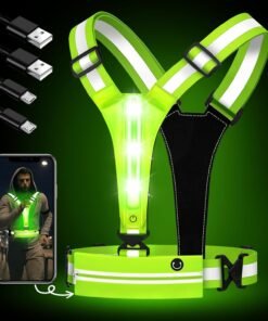 Harnais de Sécurité LED Haute Visibilité - 360° Urbain