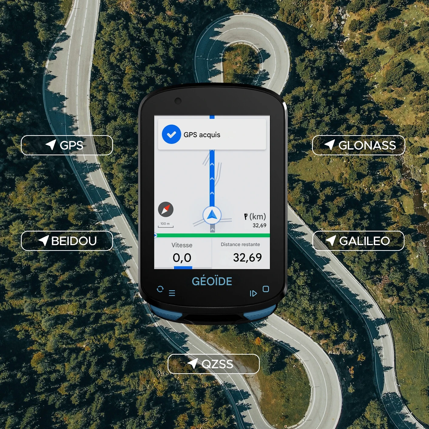 Compteur GPS avec Navigation Couleur – Image 4