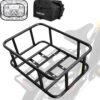 Panier Arrière Métallique avec Sac Isotherme Amovible