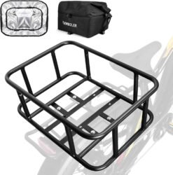 Panier Arrière Métallique avec Sac Isotherme Amovible