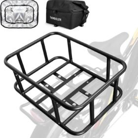 Panier Arrière Métallique avec Sac Isotherme Amovible