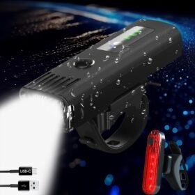 Phare Avant 1000 Lumens - Éclairage Longue Portée & Fonction Power Bank