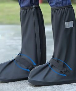 Couvre-Chaussures Imperméables Hauts à Réflecteurs