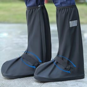 Couvre-Chaussures Imperméables Hauts à Réflecteurs