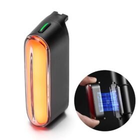 Feu Arrière de Vélo Intelligent à Fixation Magnétique