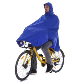 Poncho de Pluie Intégral Homme - Protection Totale & Conduite Sereine