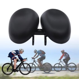 Selle de Vélo sans Bec - Ergonomie "Zéro Pression" & Largeur Réglable