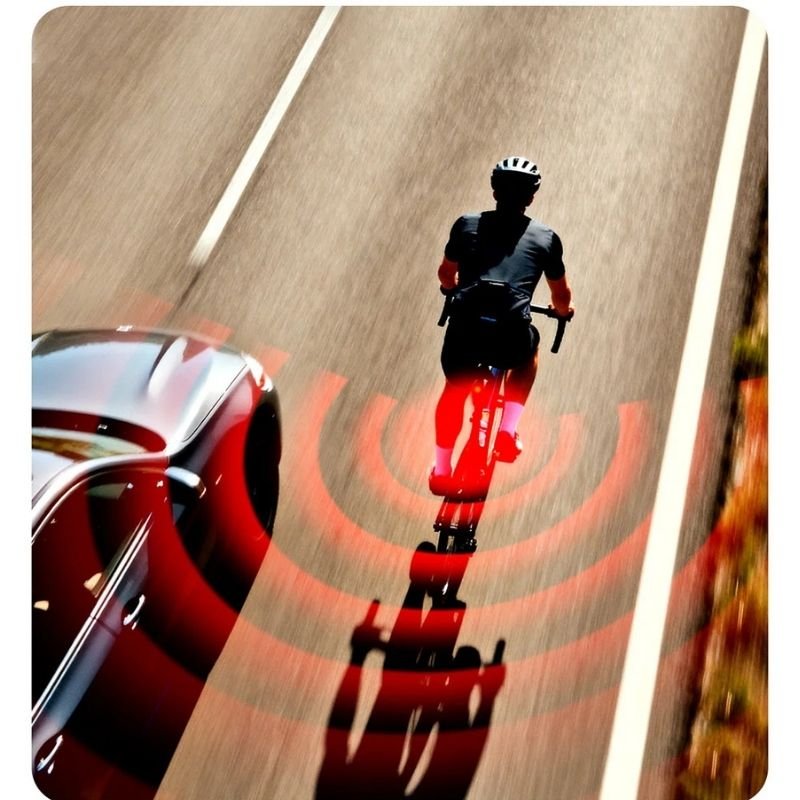 Feu Arrière Vélo Radar Intelligent Détection Freinage Automatique – Image 8