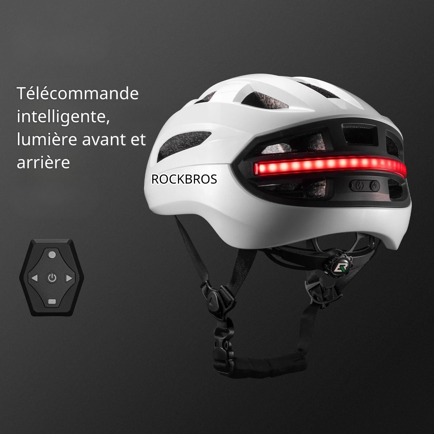 Casque de Vélo Intelligent Éclairage Intégré et Télécommande sans fil – Image 5