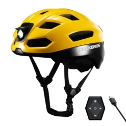 Casque de Vélo Intelligent Éclairage Intégré et Télécommande sans fil