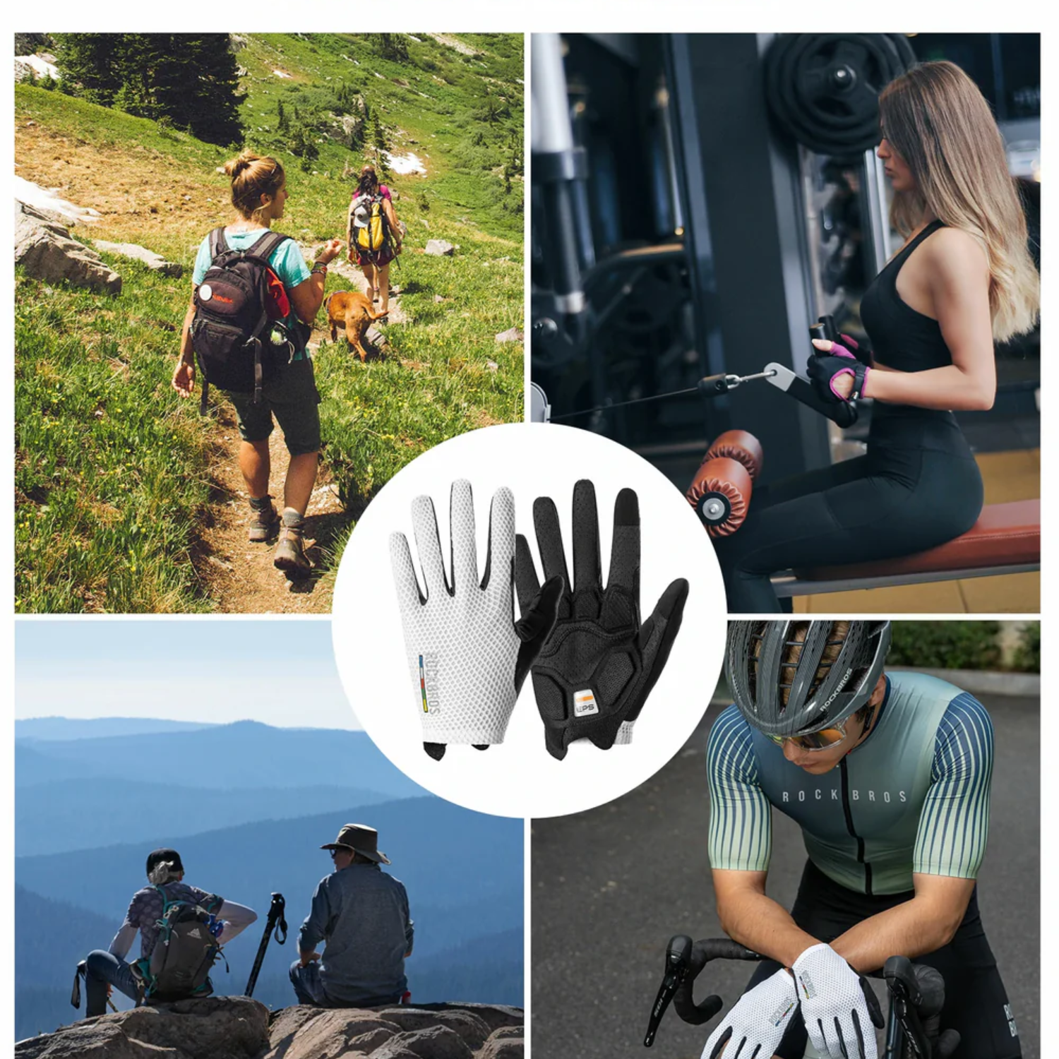 Gants de Cyclisme Été Respirants et Anti Chocs – Image 3