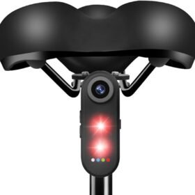 Caméra de Sécurité Vélo avec Radar et Feu Stop Intelligent