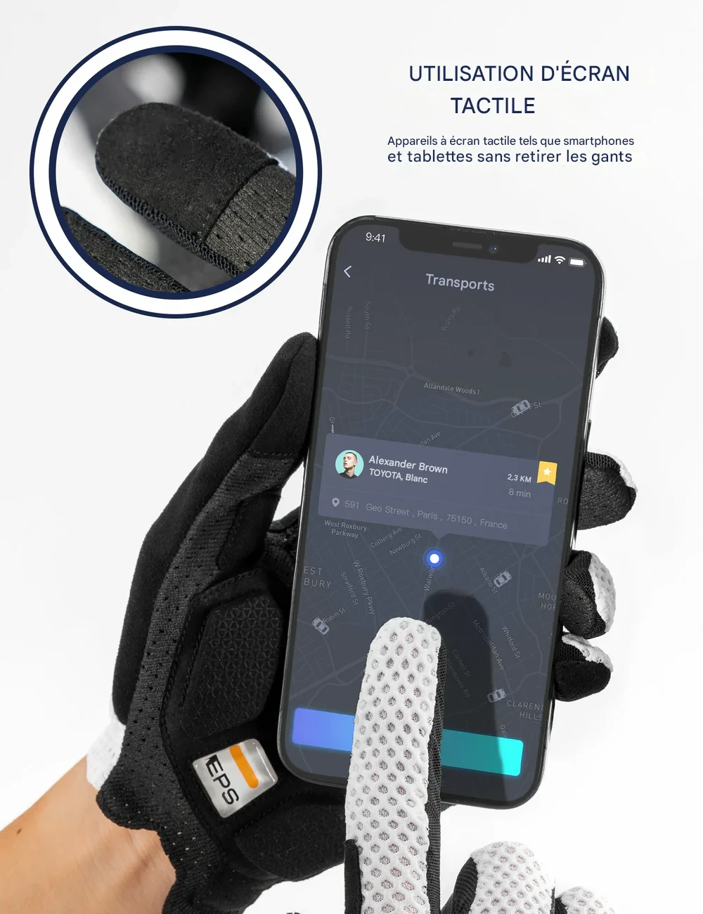 Gants de Cyclisme Été Respirants et Anti Chocs – Image 4