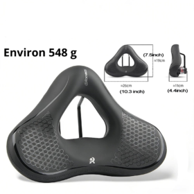 Selle de Vélo Ergonomique Confort Absolu Absorption des Chocs