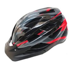 Casque Vélo Performance Sport Rouge et Noir
